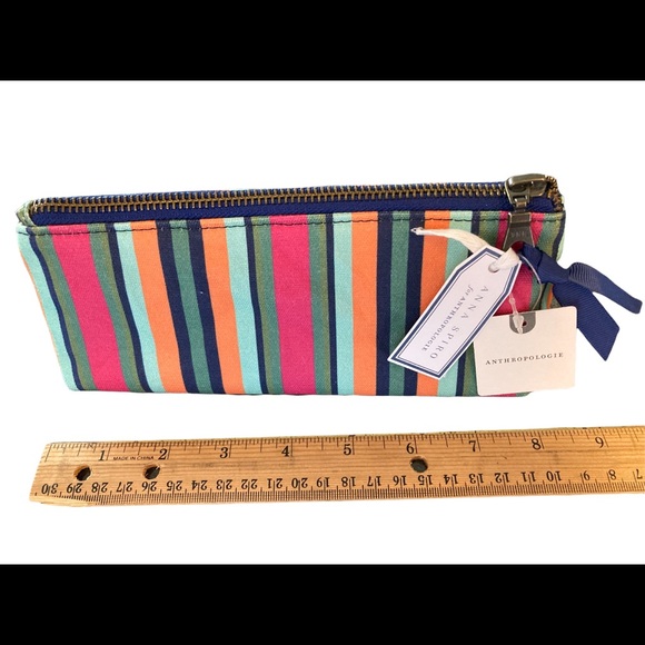 SOLD NWT ANTHROPOLOGIE Makeup 💄 or Pencil ✏️ Bag Pouch - Picture 4 of 5